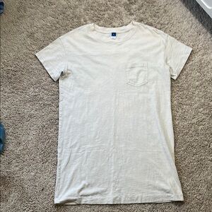 Old Navy Beige Short Sleeve Dress